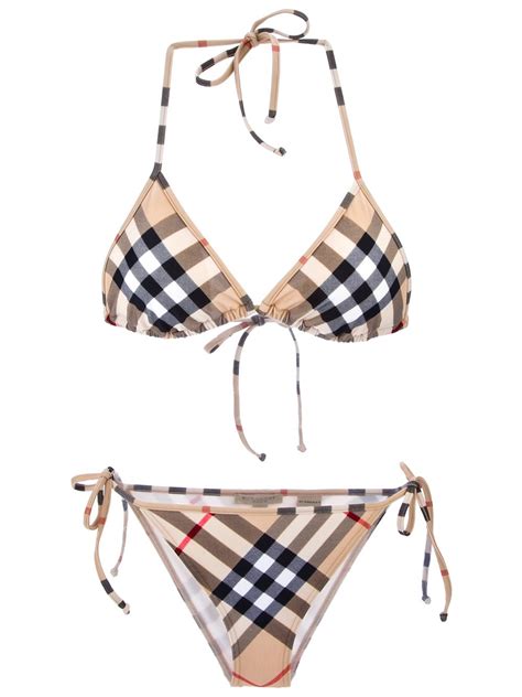 womens burberry swimsuit|burberry bikini model.